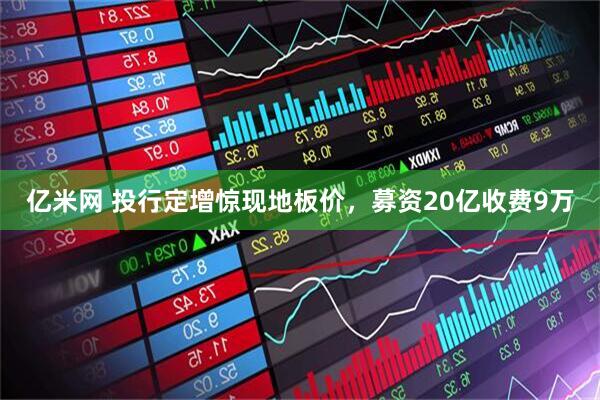 亿米网 投行定增惊现地板价，募资20亿收费9万