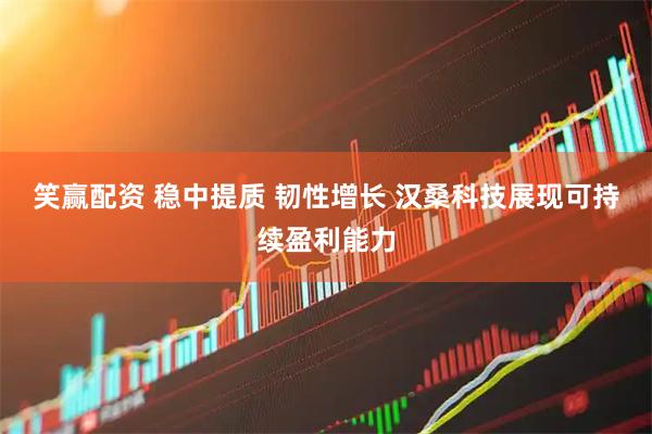 笑赢配资 稳中提质 韧性增长 汉桑科技展现可持续盈利能力