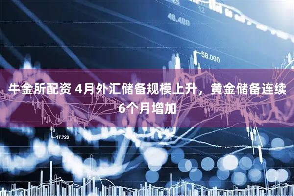 牛金所配资 4月外汇储备规模上升，黄金储备连续6个月增加